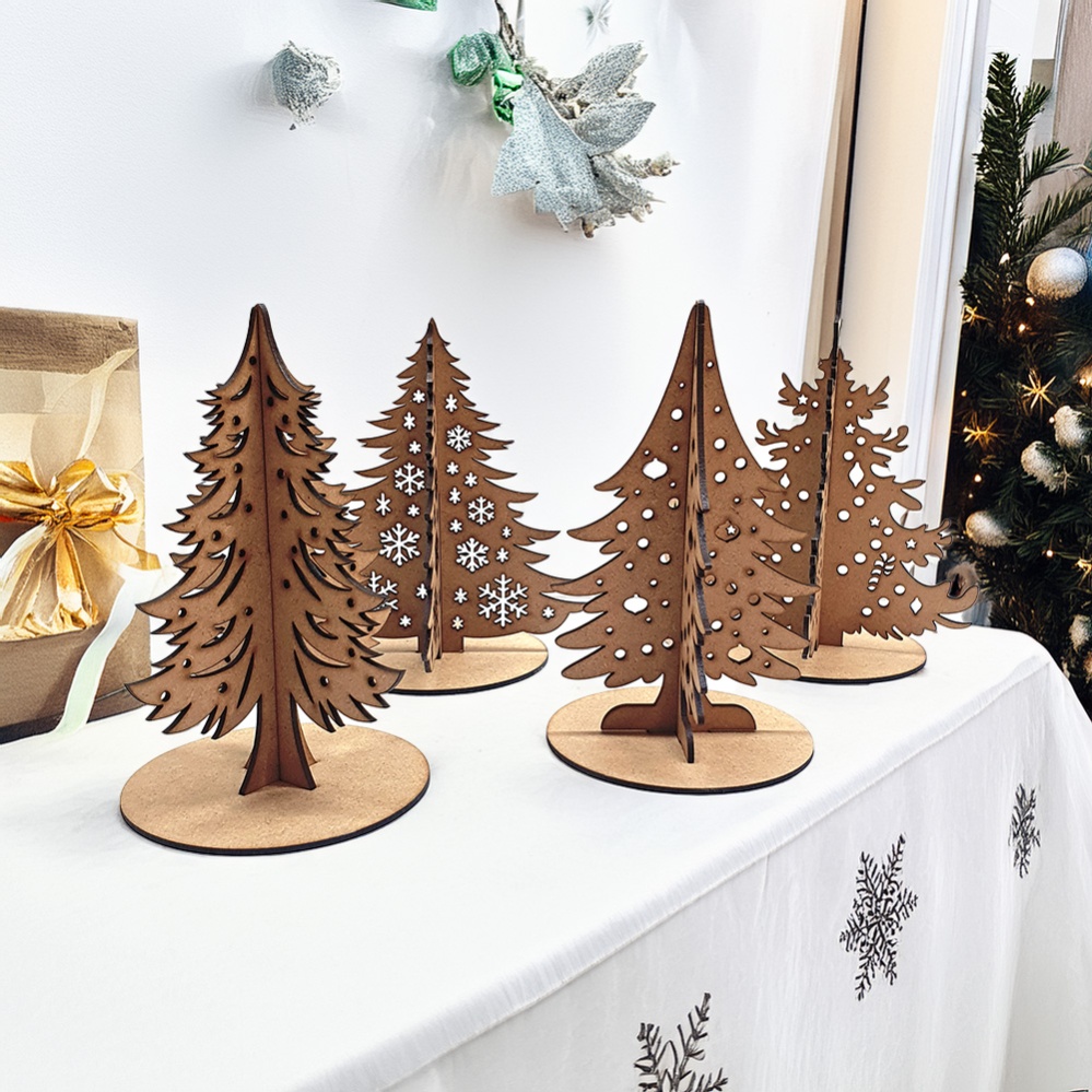 Wooden Christmas Trees